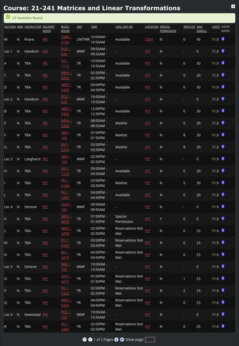 21-241's Info Page